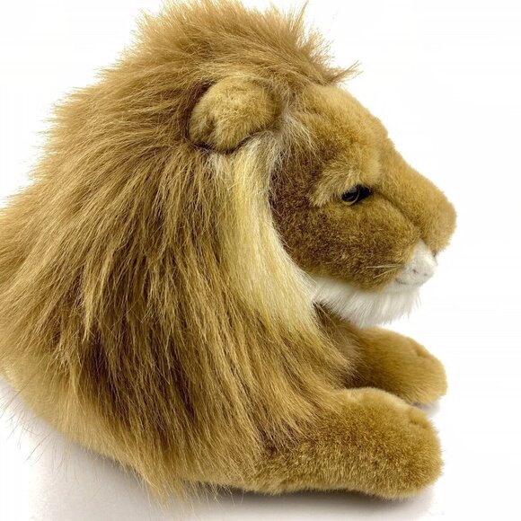 MGM Grand Lion Habitat plush, 16 inch Fiesta stuffed animal, NWT, golden, mane - Picture 5 of 9
